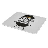 Koning van de Gril, zwarte goudkroon Snijplank (Hoek)