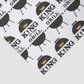 Koning van de Gril, zwarte goudkroon Tissuepapier (Detail)