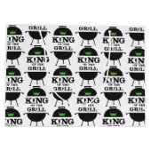 Koning van de Gril, zwarte groene kroon Groot Cadeauzakje (Achterkant)