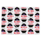 Koning van de Gril, zwarte Paarse kroonrood Groot Cadeauzakje (Achterkant)