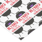 Koning van de Gril, zwarte Paarse kroonrood Korte Tafelloper (Hoek)