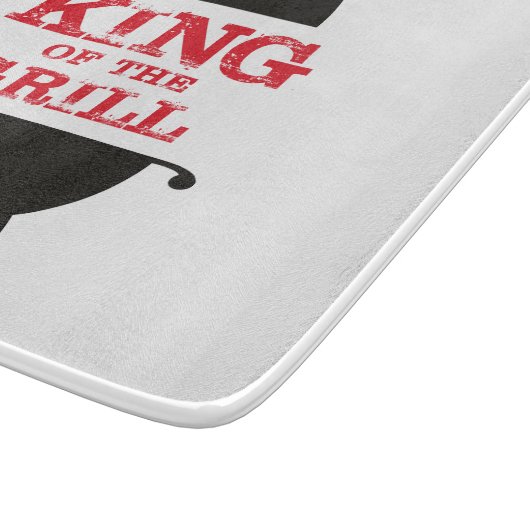 Koning van de Gril, zwarte Paarse kroonrood Snijplank (Hoek)