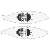 Koning van de Gril, zwarte witte kroon Basketbal (Panelen)