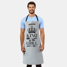 Koning van de Grill All-Over Print Schort
