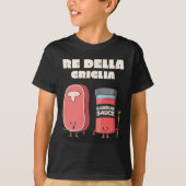 Koning van de Grill BBQ Barbecue Grill T-shirt (Voorkant)