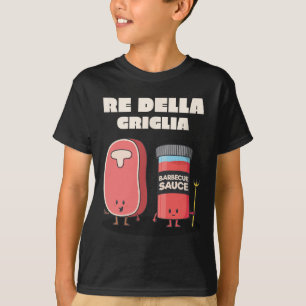 Koning van de Grill BBQ Barbecue Grill T-shirt