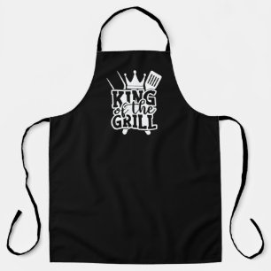 Koning van de Grill BBQ Quote Black Schort