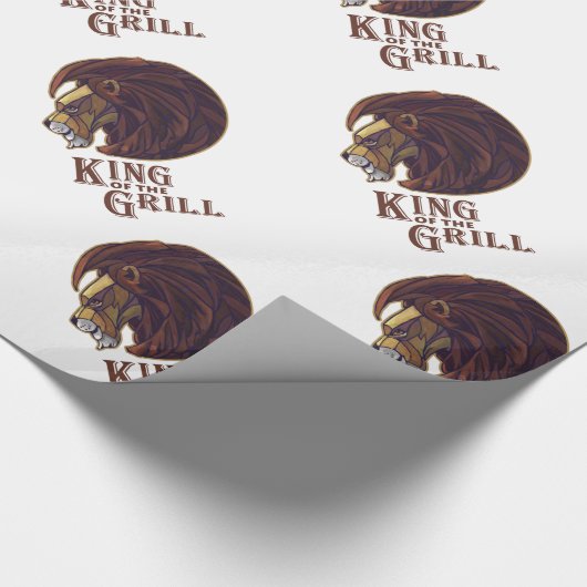 Koning van de Grill Cadeaupapier (Hoek)