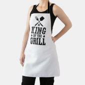 Koning van de Grill Gepersonaliseerde BBQ Master Schort (Insitu)