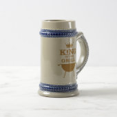 Koning van de Grill, goud Bierpul (Voorkant rechts)