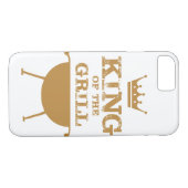 Koning van de Grill, goud Case-Mate iPhone Case (Achterkant (Horizontaal))