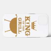 Koning van de Grill, goud Case-Mate iPhone Case (Achterkant (horizontaal))