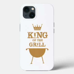 Koning van de Grill, goud Case-Mate iPhone Case