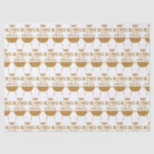 Koning van de Grill, goud Tissuepapier (Voorkant)