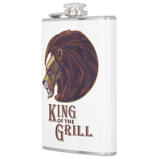 Koning van de Grill Heupfles (Links)