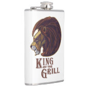 Koning van de Grill Heupfles (Rechts)