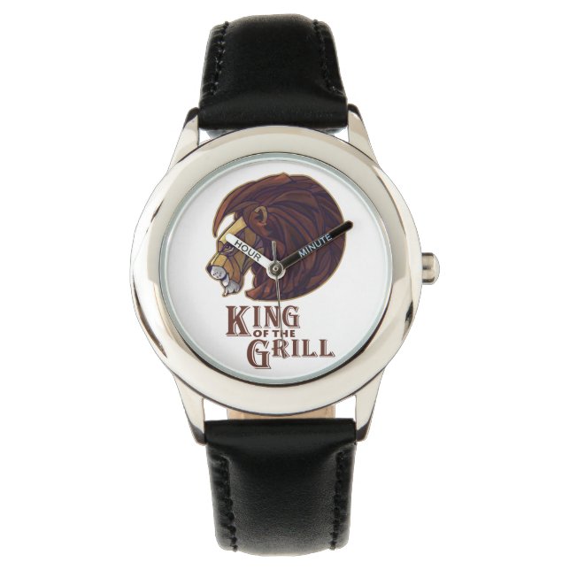 Koning van de Grill Horloge (Voorkant)