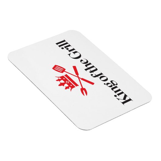 Koning van de Grill Magneet (Rechterzijde)