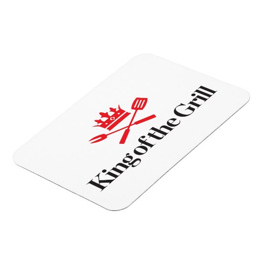Koning van de Grill Magneet (Linkerzijde)