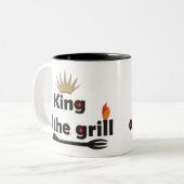 Koning van de Grill Mok (Voorkant links)