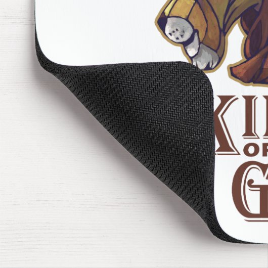 Koning van de Grill Muismat (Hoek)