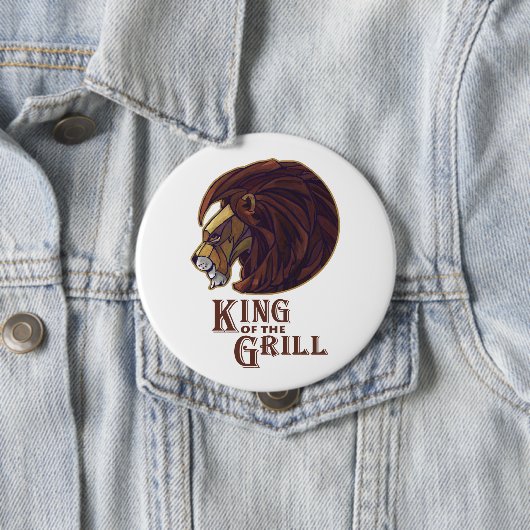 Koning van de Grill Ronde Button 4,0 Cm (In situ)