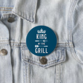 Koning van de Grill Ronde Button 7,6 Cm (In situ)