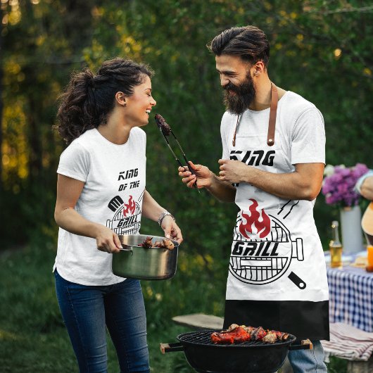 Koning van de Grill Schort