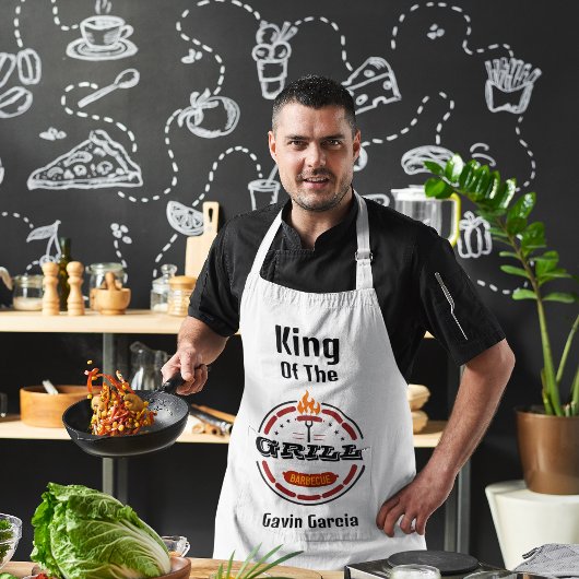 Koning van de Grill Schort