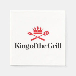 Koning van de Grill Servet