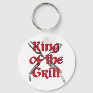 Koning van de Grill Sleutelhanger