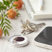 Koning van de Grill Sleutelhanger (Zijkant)