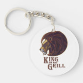 Koning van de Grill Sleutelhanger (Voorkant)