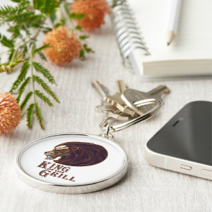 Koning van de Grill Sleutelhanger