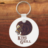 Koning van de Grill Sleutelhanger (Voorkant)