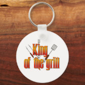 Koning van de Grill Sleutelhanger (Voorkant)