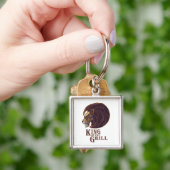 Koning van de Grill Sleutelhanger (Hand)