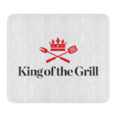 Koning van de Grill Snijplank (Voorkant)