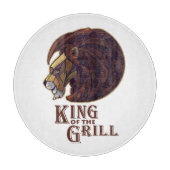 Koning van de Grill Snijplank (Voorkant)
