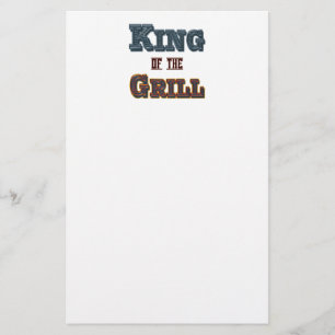 Koning van de Grill Stationery Briefpapier