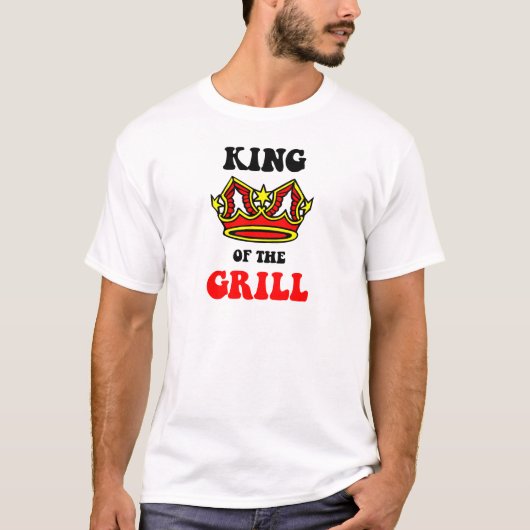 Koning van de Grill T-shirt (Voorkant)