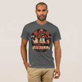 Koning van de Grill T-Shirt | Vaderdag Grillen (Voorkant volledig)