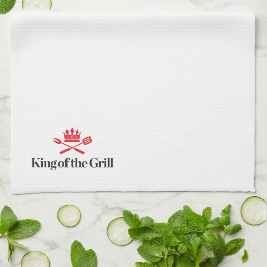 Koning van de Grill Theedoek (Gevouwen)