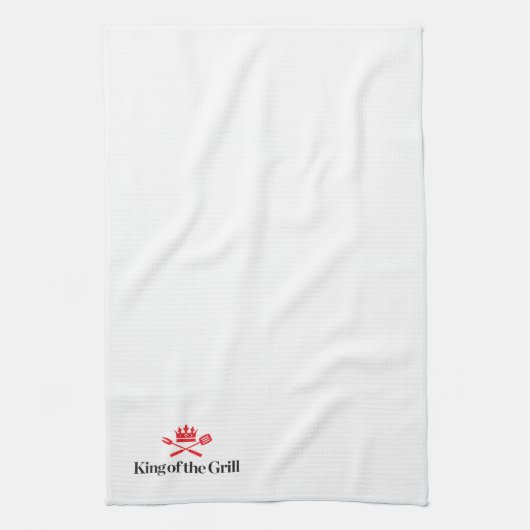 Koning van de Grill Theedoek (Verticaal)