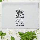 Koning van de Grill Theedoek (Gevouwen)