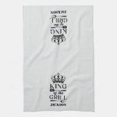 Koning van de Grill Theedoek (Verticaal)