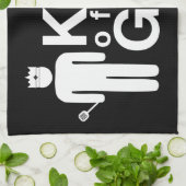 Koning van de Grill Theedoek (Gevouwen)