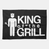Koning van de Grill Theedoek (Horizontaal)