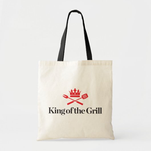 Koning van de Grill Tote Bag (Voorkant)