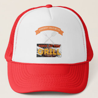 Koning van de Grill Trucker Hoed Pet